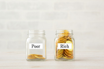 金銭面の格差イメージ