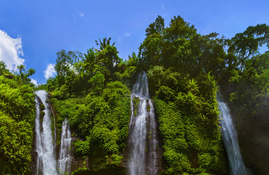 Sekumpul Waterfall - Bali island Indonesia