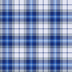 Scottish plaid checkered vector pattern.