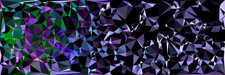 Obraz premium Abstract polygonal background. Triangular geometric pattern. Vector illustration.