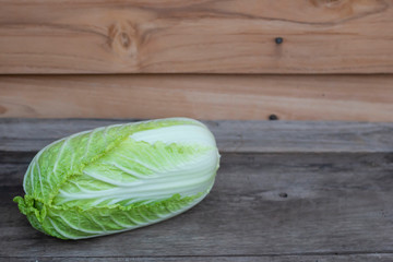 Fresh Chinese cabbage From the garden