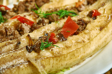 Stuffed Baked Plantains