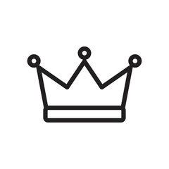 Crown Icon template black color editable. Crown Icon symbol Flat vector illustration for graphic and web design.