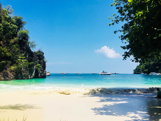 tropical island beach in thailand