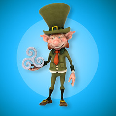 Fun leprechaun - 3D Illustration
