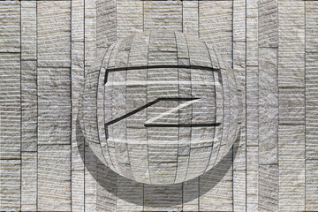 Steinwand Z © Xaver Klaussner