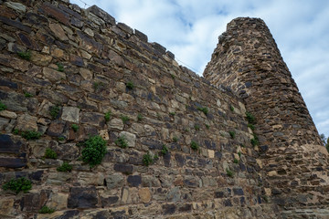Fototapeta na wymiar Ruins of Aljezur Castle in Portugal
