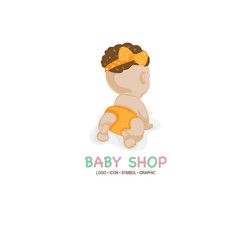 baby graphic icon symbol logo