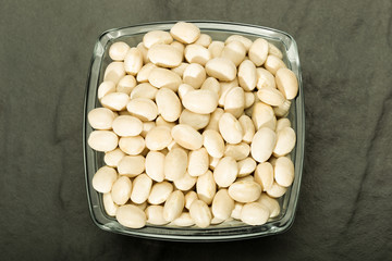 White beans of the Fessol de Santa Pau variety