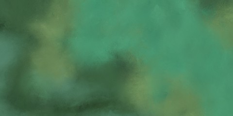 Obraz premium sea green, dark slate gray and dark sea green color abstract background for quotes