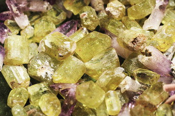 color minerals and gems texture