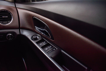 Obraz na płótnie Canvas Car interior details, car doors