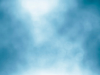 Abstract blue circular bokeh background.The best blurred design.