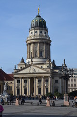 Fototapeta na wymiar Turm des Deutschen Domes in Berlin