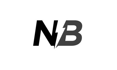 NSB thunder logo vector