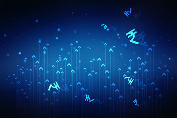 Rupee currency . 2D rendering illustration