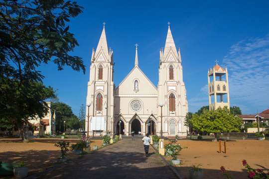 Country church in Negombo, Sri Lanka