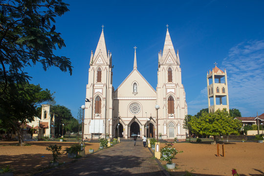 Country church in Negombo, Sri Lanka