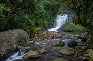 Lakkom Water Falls or Lakkam Waterfalls, Idukki district of Kerala, Munnar, India