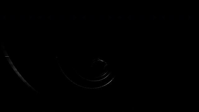 Scary VJ Tunnel Of Horror Endless Loop In Dark Grunge Sinister Style With Flashing Lights
