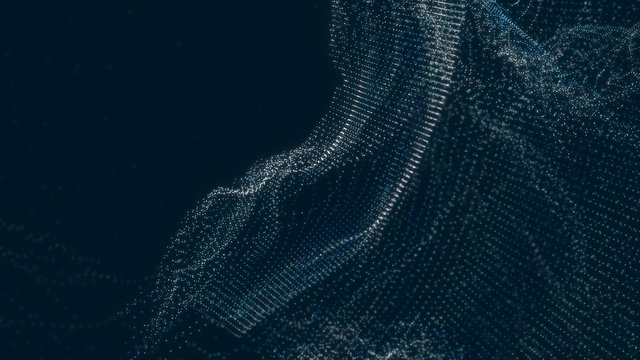 Abstract plexus background, gray and blue tones, science and research concept background and texture