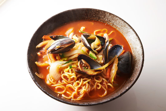 Spicy Seafood Noodle Soup