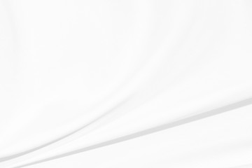 White cloth background With soft waves,abstract
