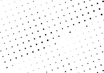 Abstract halftone dotted background. Monochrome grunge pattern with dot and circles.  Vector modern pop art texture for posters, sites, business cards, cover, postcards, labels, stickers layout.