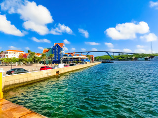 Queen Juliana Bridge Over Curacao