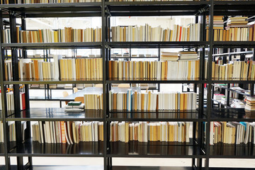 modern book library