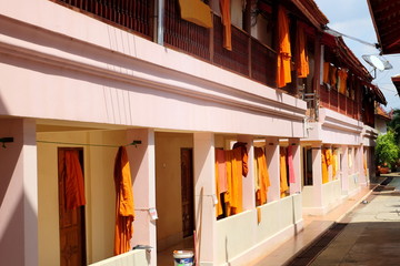 Obraz na płótnie Canvas monk house