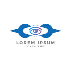 modern eyes care clinic logo