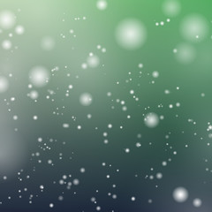 Abstract blue and green background.