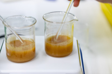 Biodiesel production is the process of producing the biofuel, biodiesel, in laboratory.