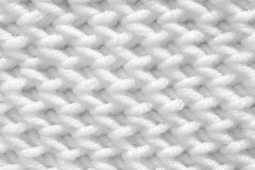 Texture of wool. White background for wallpaper.
