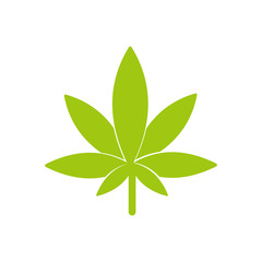 Marijuana vector icon illustration sign