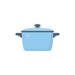 Pan icon flat style simple design