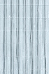 High Resolution Bleached Pale Blue Bamboo Rustic Place Mat Slatted Interlaced Coarse Grain Texture Detail