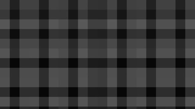 Abstract animation in black and white on a minimal background with mosaic effect, which varies in size, angle and intensity with abstract texture, in 16: 9 video format