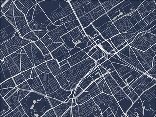 map of the city of the Hague, Den Haag, Netherlands