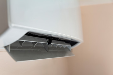 closeup of air conditioner 
