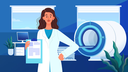 Magnetic resonance imaging. Medical research and diagnosis.