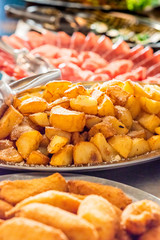 roasted potatoes with rosemary