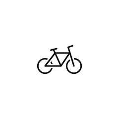 Fototapeta premium bicycle, bike icon vector illustration