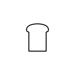 bread, toast icon vector illustration