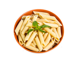 pasta isolated on white