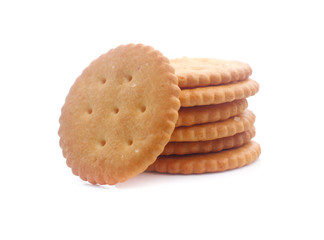 cracker  isolated on white background