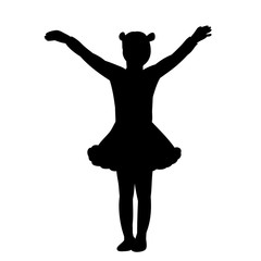  black silhouette of a child playing