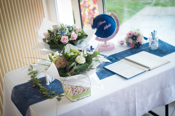 Décoration de table de mariage