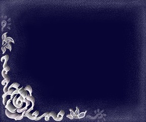 vintage background with frame